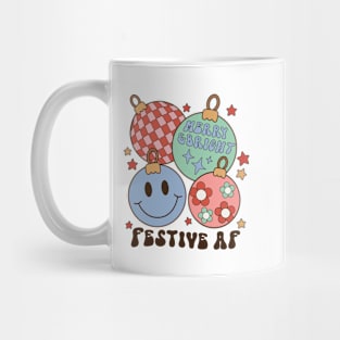 Festive AF Ornaments Mug